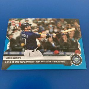 Topps Now, 2021 Mitch Haniger Baseball Card - Rare (4 of 49), #892